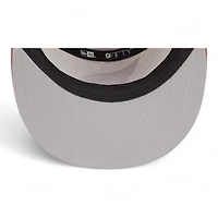 Arizona Cardinals Cardinal and Natural 2025 Rivalries Collection Team Split Panel New Era 9FIFTY Snapback Hat