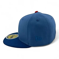 Kids Los Angeles Dodgers Indigo and Royal Blue "Olympic Pack" 1984 Patch Green UV Custom New Era 59FIFTY Fitted Hat