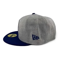 Los Angeles Dodgers Heather and Royal Blue "Dia De Muertos" Black UV New Era 59FIFTY Fitted Hat