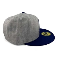 Los Angeles Dodgers Heather and Royal Blue "Dia De Muertos" Black UV New Era 59FIFTY Fitted Hat