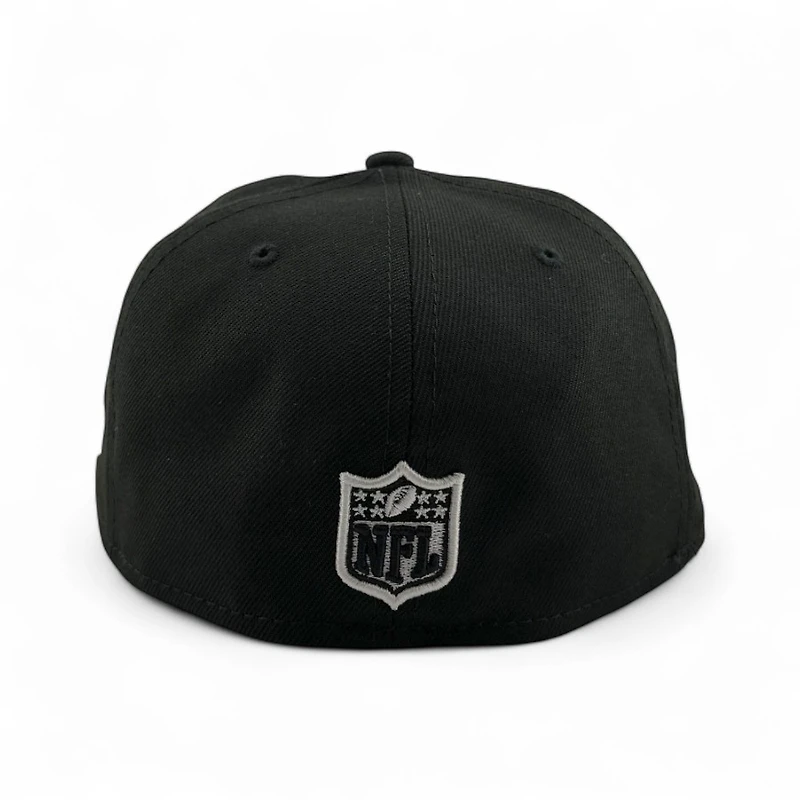 Dallas Cowboys Black and White Super Bowl XXVII Patch Grey UV New Era 59FIFTY Fitted Hat