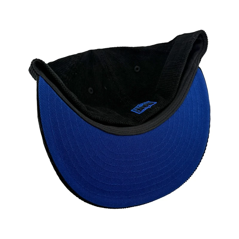 Dallas Cowboys Black Corduroy Old English Font Super Bowl XXX Patch Royal Blue UV New Era 59FIFTY Fitted Hat