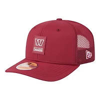 Washington Commanders Burgundy 2025 NFL Sideline New Era 9SEVENTY Trucker Adjustable Snapback Hat