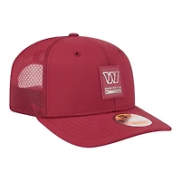 Washington Commanders Burgundy 2025 NFL Sideline New Era 9SEVENTY Trucker Adjustable Snapback Hat