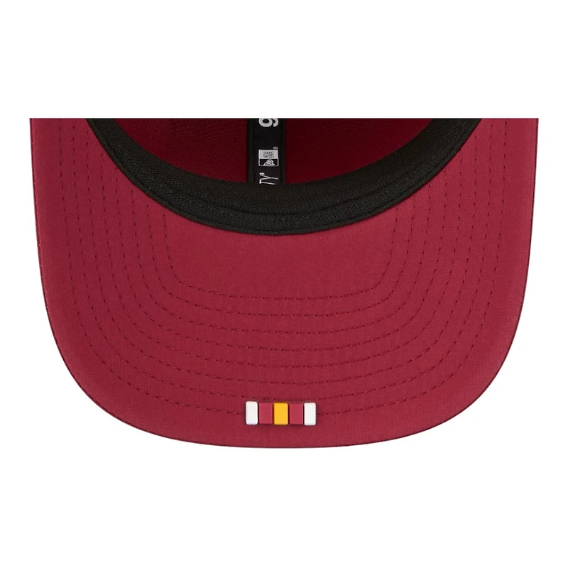 Washington Commanders Burgundy 2025 NFL Sideline New Era 9SEVENTY Trucker Adjustable Snapback Hat