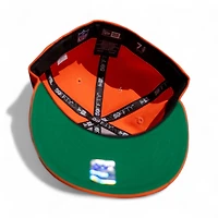 Denver Broncos Rush Orange Leon the Lab Green UV New Era 59FIFTY Fitted Hat