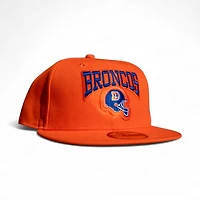Denver Broncos Rush Orange Leon the Lab Green UV New Era 59FIFTY Fitted Hat