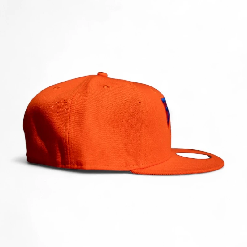 Denver Broncos Rush Orange Leon the Lab Green UV New Era 59FIFTY Fitted Hat