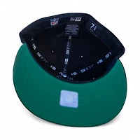 Denver Broncos Black Leon the Lab Patch Green UV New Era 59FIFTY Fitted Hat