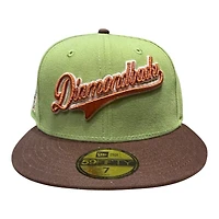 Arizona Diamondbacks Green and Brown Script 1998 Inaugural Patch Grey UV New Era 59FIFTY Fitted Hat