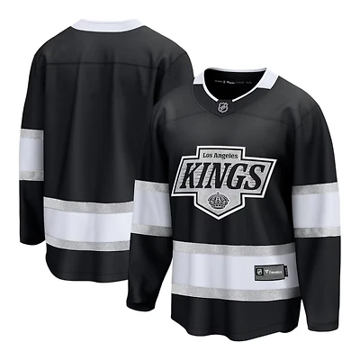Los Angeles Kings Black Home Fanatics Blank Breakaway Jersey