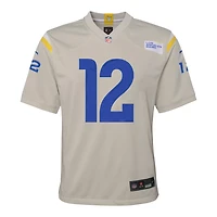 Youth Los Angeles Rams Puka Nacua Nike Cream Game Jersey