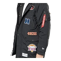 San Francisco 49ers Black New Era x Alpha Industries N-3B Parka Jacket