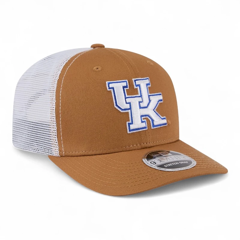 Kentucky Wildcats Trucker Mesh NCAA New Era 9SEVENTY Stretch Snapback Hat