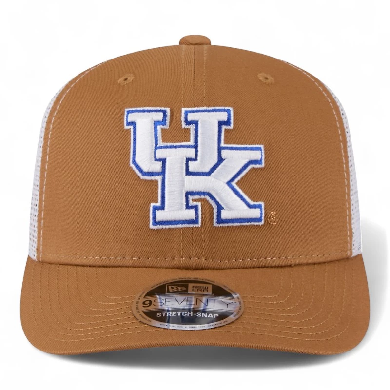 Kentucky Wildcats Trucker Mesh NCAA New Era 9SEVENTY Stretch Snapback Hat