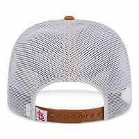 St. Louis Cardinals Bronze and White Trucker Mesh New Era 9SEVENTY Stretch Snapback Hat