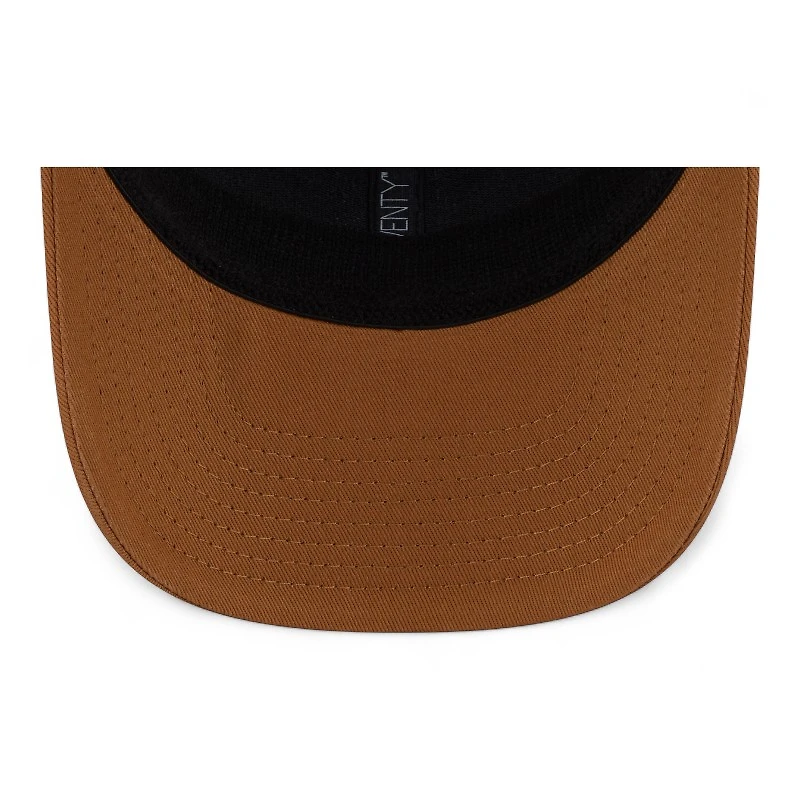 St. Louis Cardinals Bronze and White Trucker Mesh New Era 9SEVENTY Stretch Snapback Hat