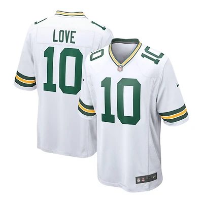 Green Bay Packers Jordan Love White Nike Game Jersey
