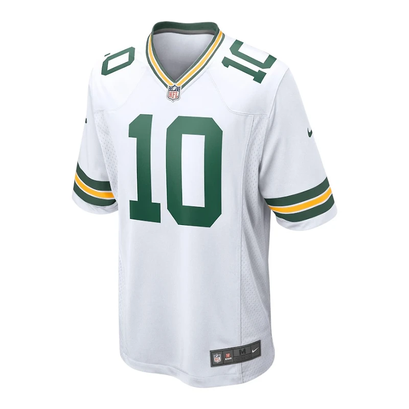 Green Bay Packers Jordan Love White Nike Game Jersey