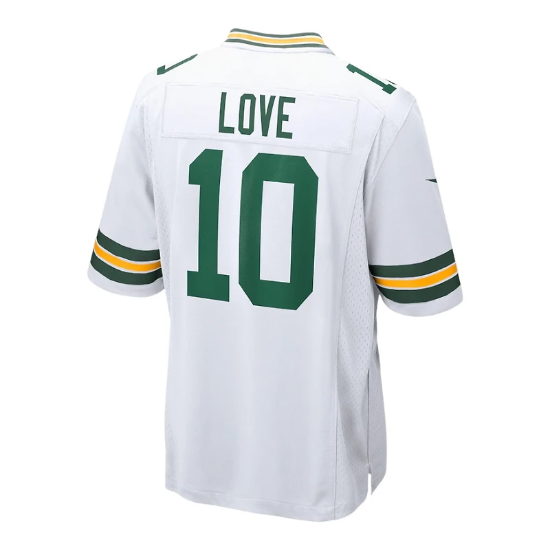 Green Bay Packers Jordan Love White Nike Game Jersey