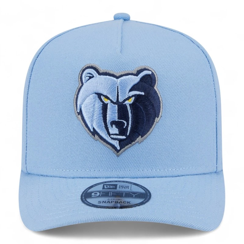 Memphis Grizzlies Blue Western Conference Patch New Era 9FIFTY A-Frame Snapback Hat