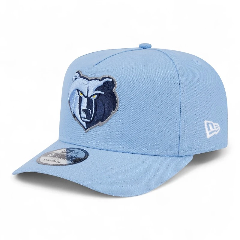 Memphis Grizzlies Blue Western Conference Patch New Era 9FIFTY A-Frame Snapback Hat