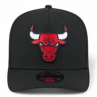 Chicago Bulls Black Eastern Conference Patch New Era 9FIFTY A-Frame Snapback Hat