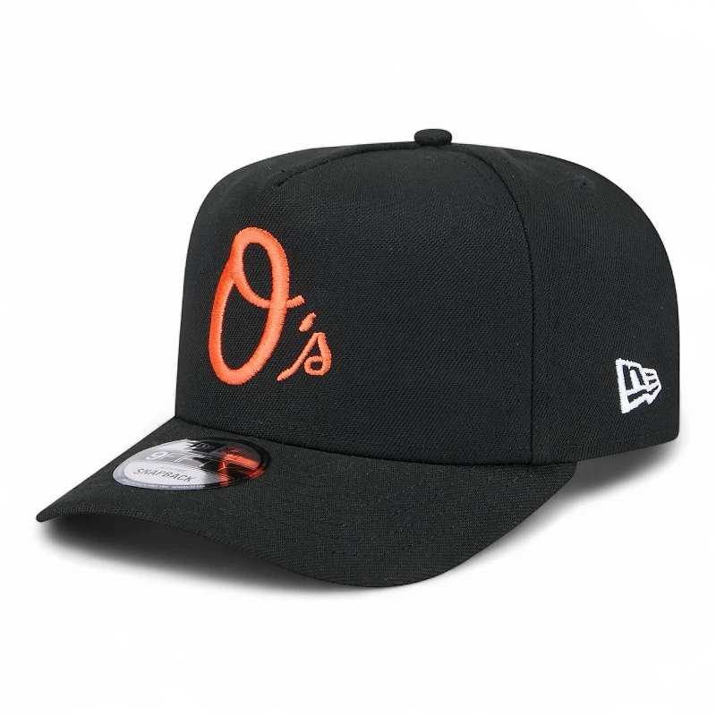 Baltimore Orioles Black 1983 World Series Patch New Era 9FIFTY A-Frame Snapback Hat