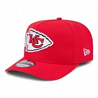 Kansas City Chiefs Red Super Bowl LIV Patch New Era 9FIFTY A-Frame Snapback Hat