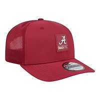 Alabama Crimson Tide Red Trucker New Era 9SEVENTY Stretch Snap Hat