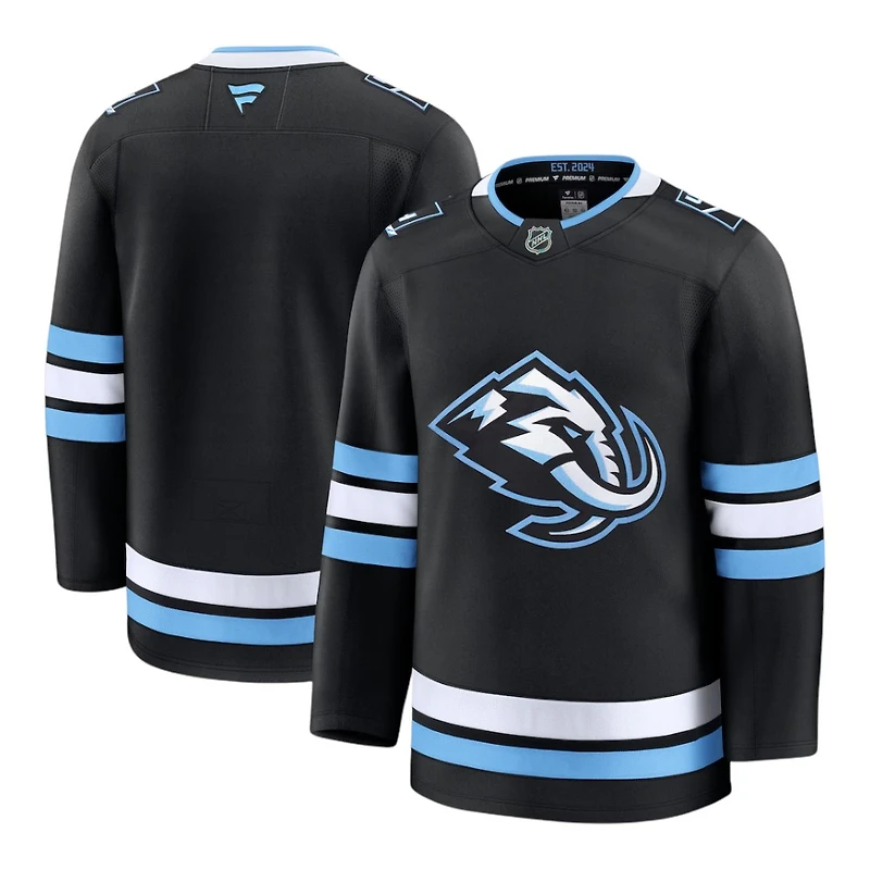 Utah Mammoth Black Home Fanatics Premium Jersey