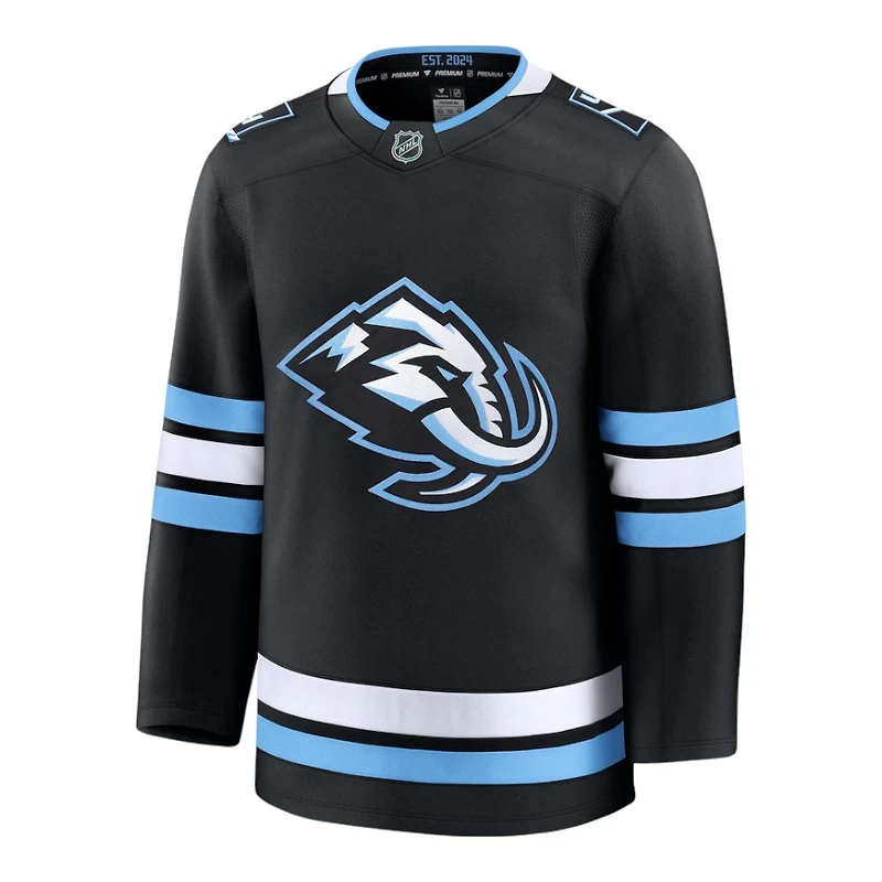 Utah Mammoth Black Home Fanatics Premium Jersey
