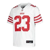 Youth San Francisco 49ers Christian McCaffrey Nike White Game Jersey