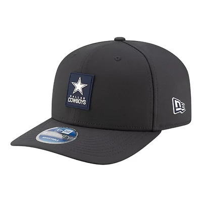 Dallas Cowboys Charcoal 2025 NFL Sideline Cold Weather New Era 9SEVENTY Adjustable Snapback Hat