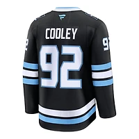 Utah Mammoth Logan Cooley Black Fanatics Home Premium Player Jersey