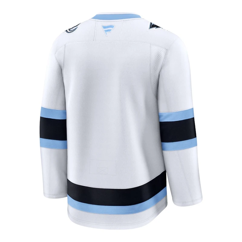 Utah Mammoth White Away Blank Fanatics Premium Jersey