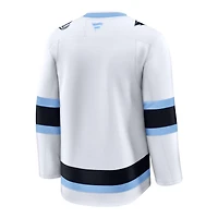 Utah Mammoth White Away Blank Fanatics Premium Jersey