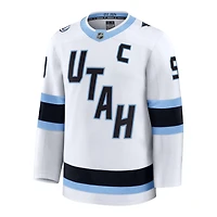 Utah Mammoth Clayton Keller White Fanatics Away Premium Player Jersey