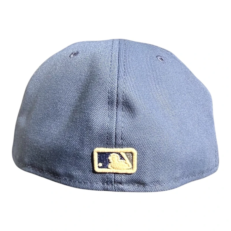 Los Angeles Dodgers Indigo and Seashore Blue Two Tone Viva Patch UV New Era 59FIFTY Fitted Hat