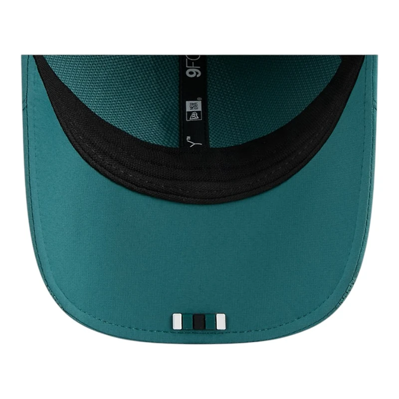 Youth Philadelphia Eagles Midnight Green 2025 NFL Sideline New Era 9FORTY M-Crown Adjustable Hat