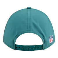 Youth Philadelphia Eagles Midnight Green 2025 NFL Sideline New Era 9FORTY M-Crown Adjustable Hat