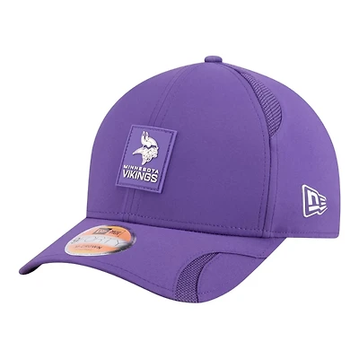 Youth Minnesota Vikings Purple 2025 NFL Sideline New Era 9FORTY M-Crown Adjustable Hat