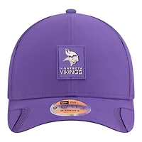 Youth Minnesota Vikings Purple 2025 NFL Sideline New Era 9FORTY M-Crown Adjustable Hat