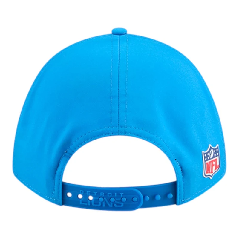 Youth Detroit Lions Blue 2025 NFL Sideline New Era 9FORTY M-Crown Adjustable Hat