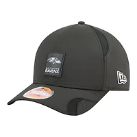 Youth Baltimore Ravens Black 2025 NFL Sideline New Era 9FORTY M-Crown Adjustable Hat