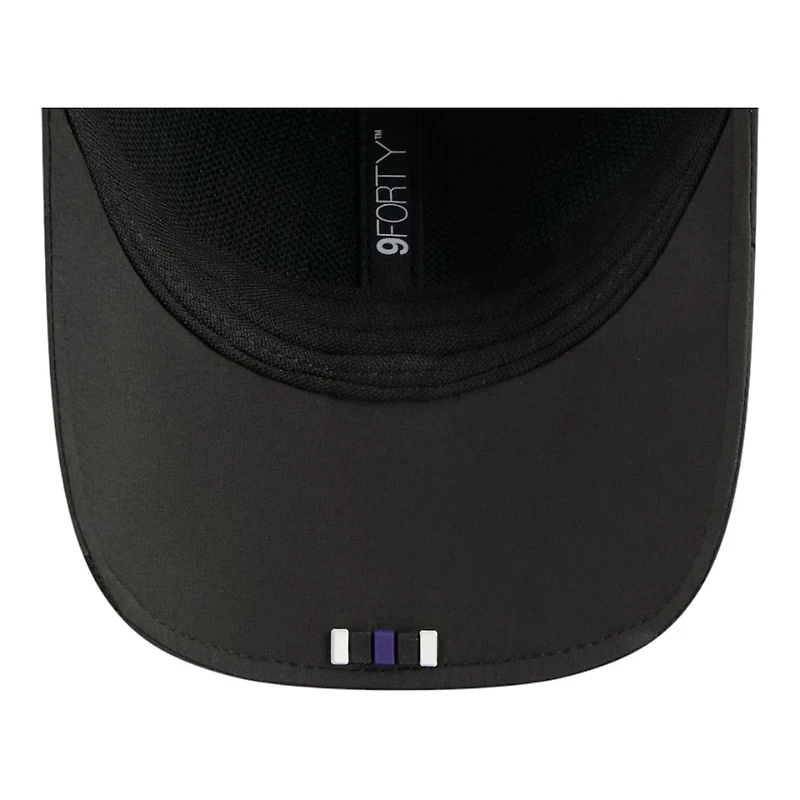 Youth Baltimore Ravens Black 2025 NFL Sideline New Era 9FORTY M-Crown Adjustable Hat