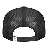 Chicago Bears Woodland Camo Basic Trucker New Era 9FIFTY Snapback Hat