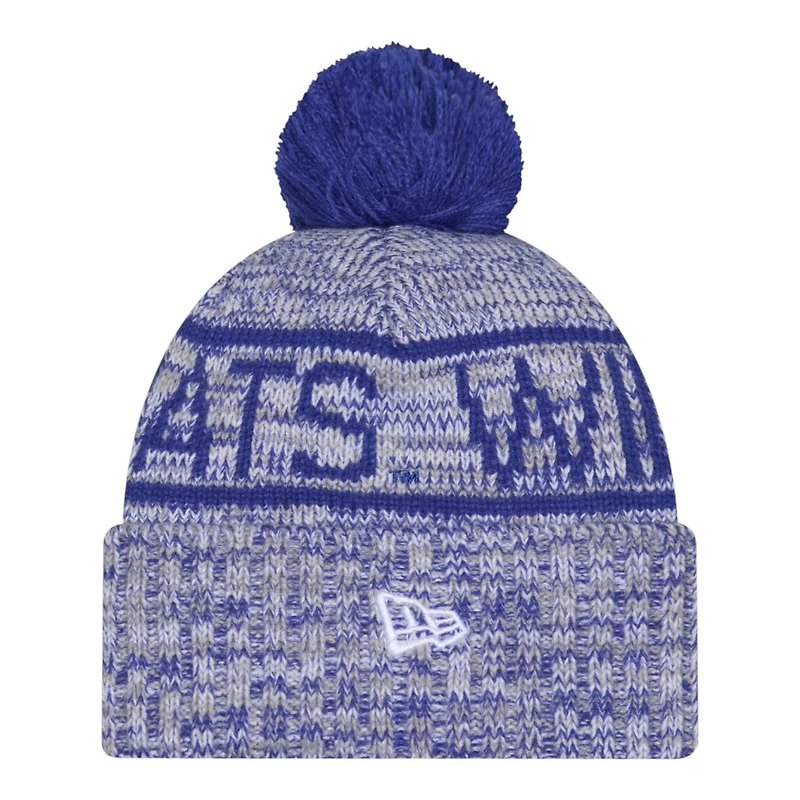 Kentucky Wildcats Blue New Era Sideline Sport Knit Pom Beanie