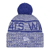 Kentucky Wildcats Blue New Era Sideline Sport Knit Pom Beanie