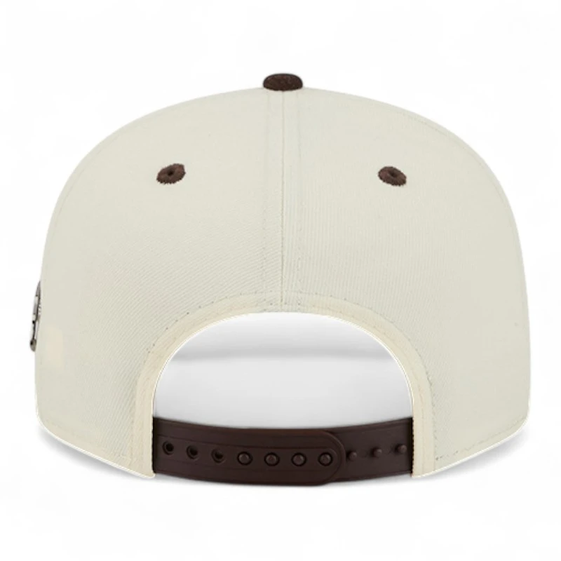 San Diego Padres Chrome and Brown Mascot Team Pin New Era 9FIFTY Snapback